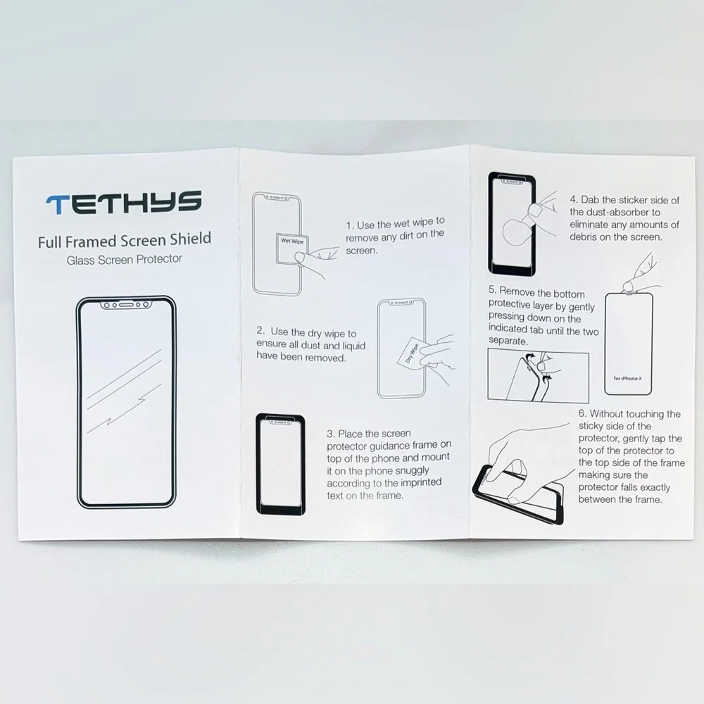 6.1” Tempered Glass Screen Protector